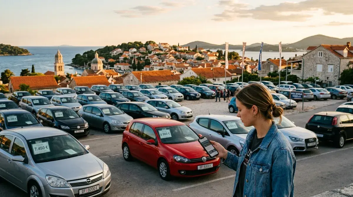 Koliko su rabljeni auti u Hrvatskoj skuplji od Njemačke i Austrije? Analiza podataka za 2025.